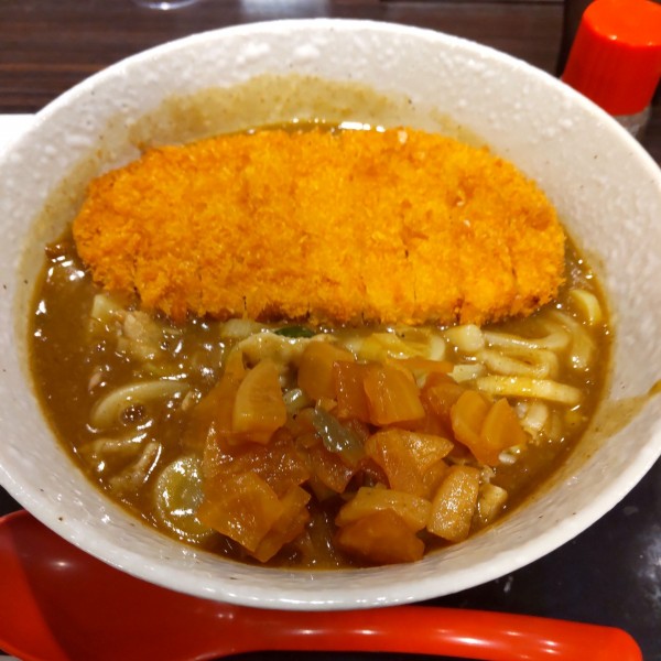 「ロースカツカレーうどん（￥1,120）」@カレーハウスCoCo壱番屋 JR蒲田駅西口店の写真