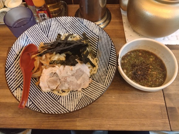 「魚介豚骨つけ麺¥1000-」@濃厚豚骨 くまめん 神田店の写真