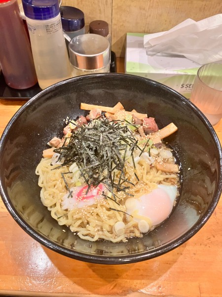 「やみつき！油そば」@天下一油そば 立川店の写真