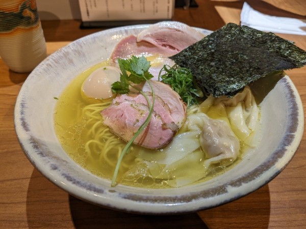「特上塩らぁめん1700円」@Japanese Ramen 五感の写真