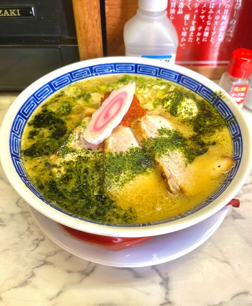 「味玉チャーシュー辛味噌ラーメン」@山形辛味噌らーめんだるまの写真