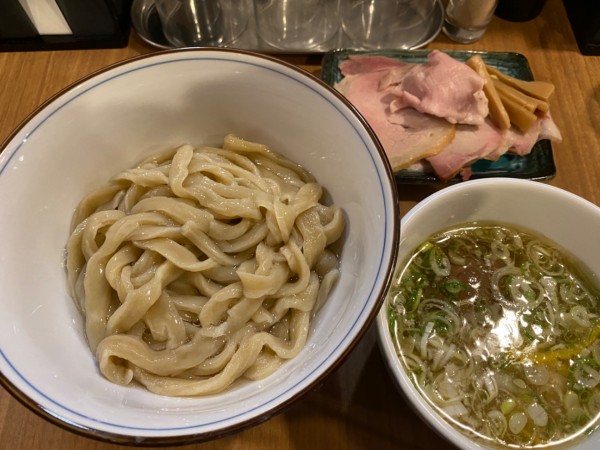 「塩つけ麺」@MENクライの写真