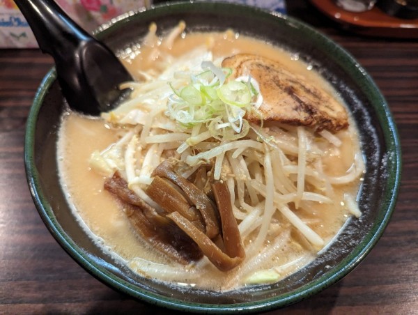 「味噌ラーメン800円」@めんや 蔵の写真