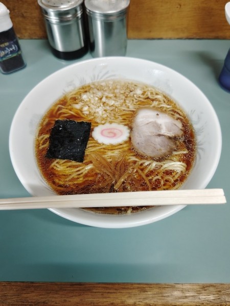 「中華そば(大盛)(750円)」@いぬいの写真