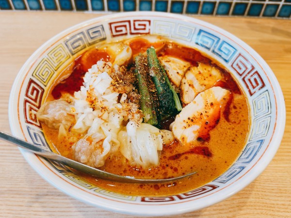 「特製担々麺」@ほっこり中華そば もつけの写真