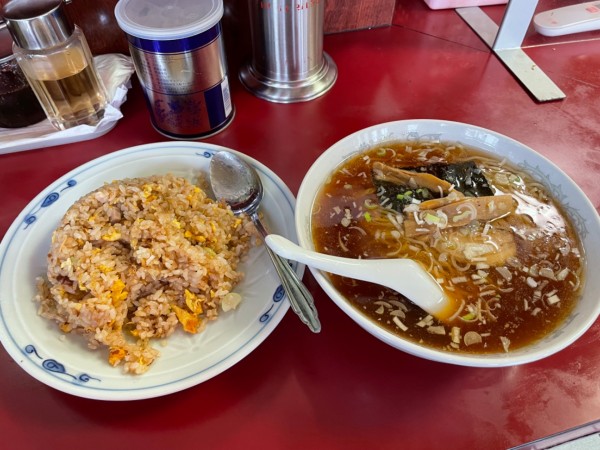 「ミニチャーハン＋ラーメンセット」@中華料理 銀龍の写真