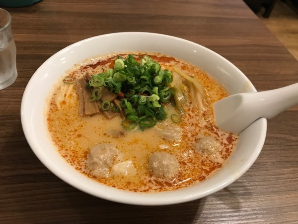 「ワンタン担々メン」@支那ソバ おさだの写真