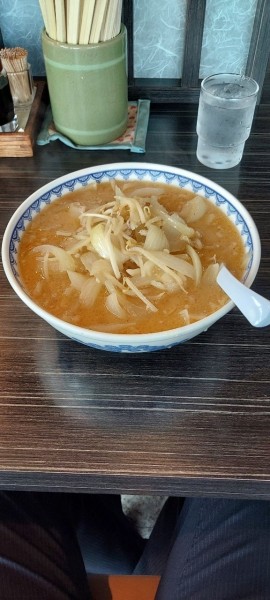 「味噌ラーメン(並)」@ごはん処 食堂ミサ あらい道の駅店の写真
