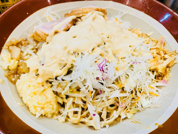 「冷やし中華 麺:500g 1,250円」@豚山 南船場店の写真