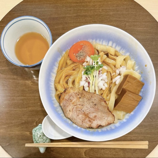 「あぶらそば こってり鶏油」@手打麺祭 かめ囲の写真