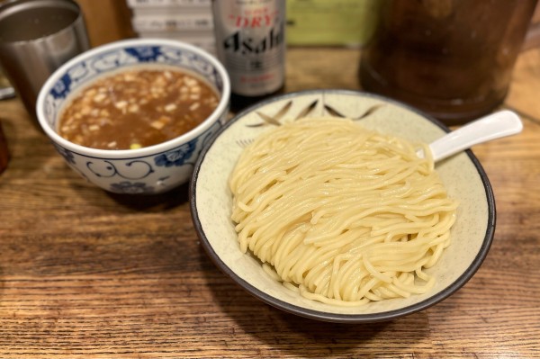「濃厚鶏つけ麺（大盛）¥1000」@新橋 纏の写真