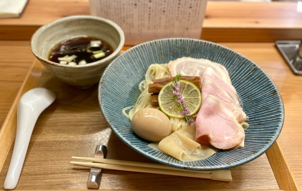 「特製昆布水つけ麺 ¥1300」@銀座らぁ麺 しら石の写真
