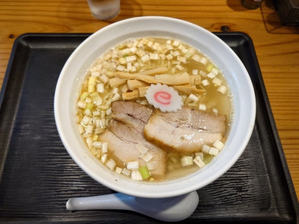 「しおそば800円(あっさり)」@中華そば ふたぼしの写真