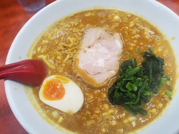 「カレーラーメン８５０円」@らーめん ドラごんちの写真