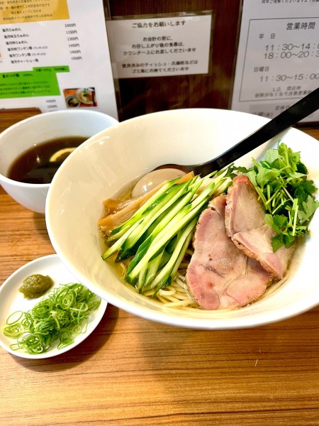 「夏のつけ麺【TP】特製、大盛」@らぁめん 葉月の写真