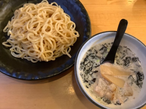 「塩つけ麺」@つけ麺 ががちゃい 中山店の写真