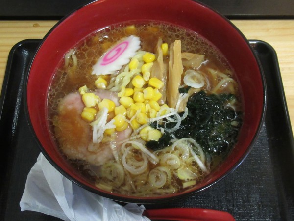 「みそらーめん（500円）」@立ち喰い処 あけぼのの写真