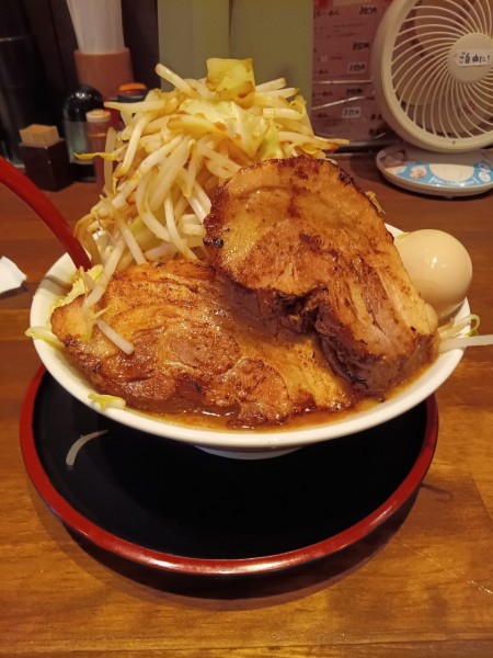 「龍丸ラーメン　880円 麺大盛り100円」@麺屋 龍丸の写真