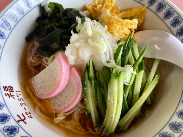 「夏季限定：みぞれラーメン700円」@七ふくの写真