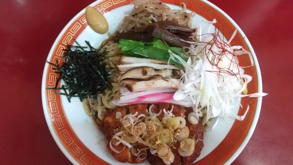 「【夏季限定】特製冷やし中華そば・醤油味(¥980)」@亀有中華そば 水しまの写真