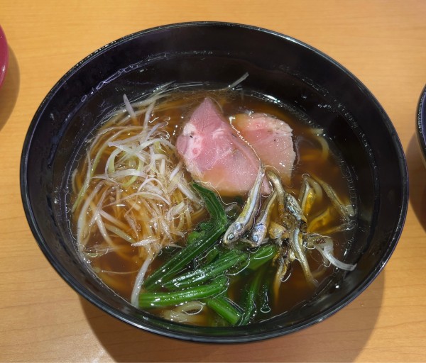 「煮干し香る大阪だしラーメン」@スシロー 佐倉寺崎北店の写真