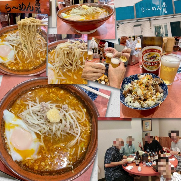 「まかないﾁｬｰｼｭｰ＋ﾗｶﾞｰ×２、味噌ﾗｰﾒﾝ他」@らーめん 高尾の写真