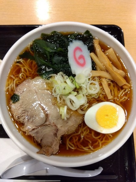 「昔ながらの醤油ラーメン」@お食事処 桃花 水戸店の写真