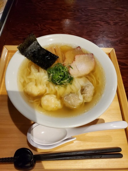 「特製雲呑ラーメン@1000」@雲呑麺のお店たゆたふの写真