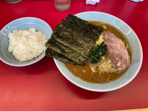 「らーめん」@横浜ラーメン 武蔵家 東名川崎店の写真