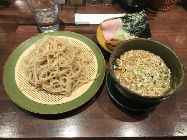 「醤油つけそば」@中華そば榮田の写真