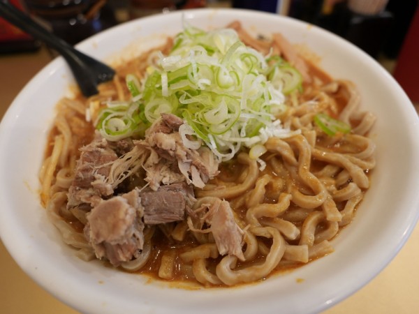 「濃厚ごっつカレーラーメン ごっつ 大盛 超極太麺＋中辛」@超ごってり麺 ごっつ 秋葉原店の写真