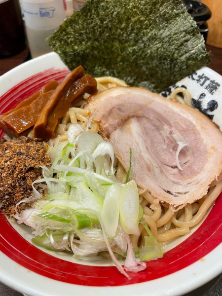 「油そば（中盛り）」@自家製太打麺 勢拉 稲毛店の写真