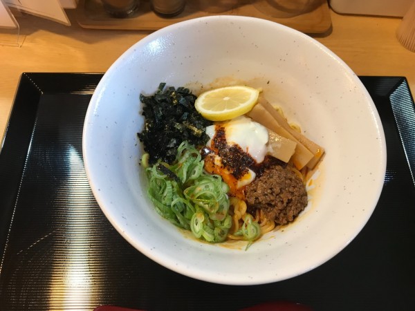 「まぜそば担々麵」@鬼の担々麺 鶴ヶ島店の写真