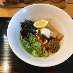 まぜそば担々麵