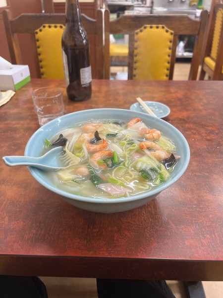 「海老そばあんかけ」@正華 花畑店の写真