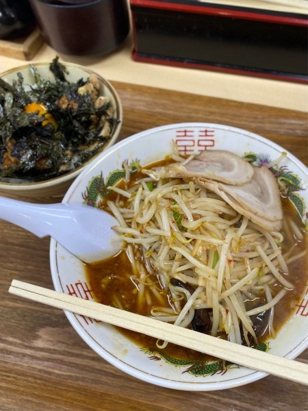 「日替り定食（福山スタミナラーメン）」@八十吉の写真