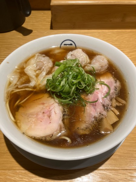 「わんたんめん」@中華そば 二階堂の写真