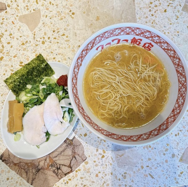 「京都産九条葱の熟成とろとろ鶏そば」@フーフー飯店 亀有の写真