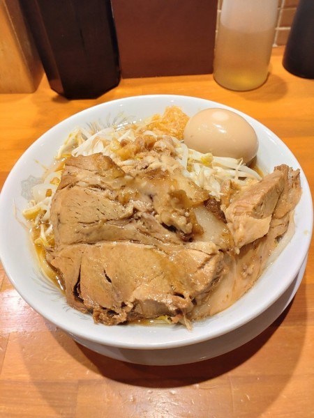 「特製ラーメン小全て少なめ」@らーめん たん二郎の写真