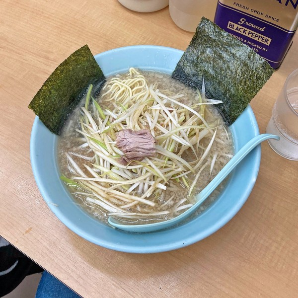 「ネギラーメン」@ラーメンショップ椿 河内店の写真