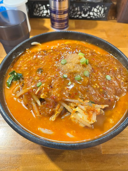 「どてからめん」@どてちん 習志野店の写真