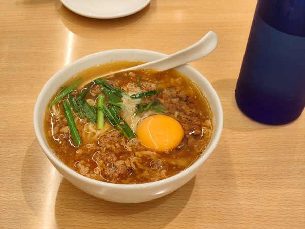 「台湾ラーメン　玉子入り」@味仙 大名古屋ビルヂング店の写真