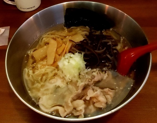 「青豚そば」@三文の徳の写真