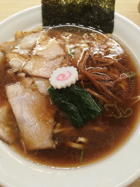 「醤油ラーメン」@長岡食堂 東京ラーメン横丁店の写真