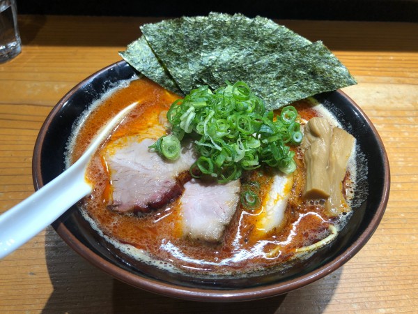 「チャーシュー坦々麺1300+200、海苔100」@中華蕎麦 ひら井の写真