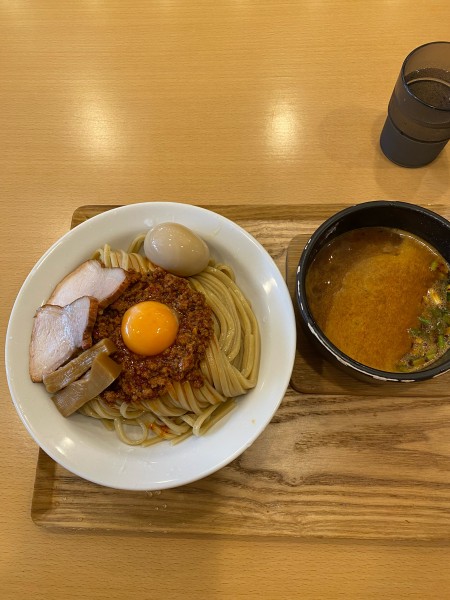 「台湾つけ麺大盛変更味玉¥1,350円(限定)」@麺道 ひとひらの写真