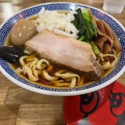 中華そば煮干し　味玉