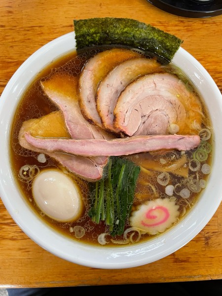 「醤油チャーシューメン」@手打中華 餐の写真