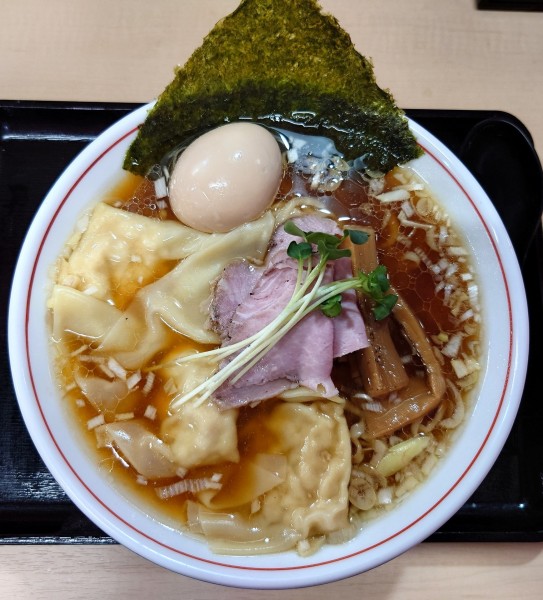 「特製中華そば(1130円)」@手揉み中華そば いしまの写真