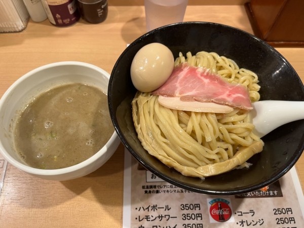 「濃厚つけめん大盛　味玉」@らぁ麺 みうらの写真